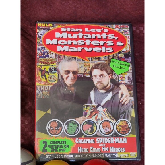 Fun Marvel Bundle Lot Figurine Stan lee Dvd T-Shirt - Picture 7 of 11